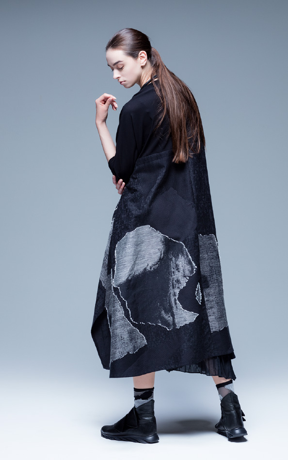 美品✨️MEFU　芽風　ウールとシルク　薄手ジャケット 春や秋に 2021 AUTUMN & WINTER | COLLECTION | 芽風 MEFU